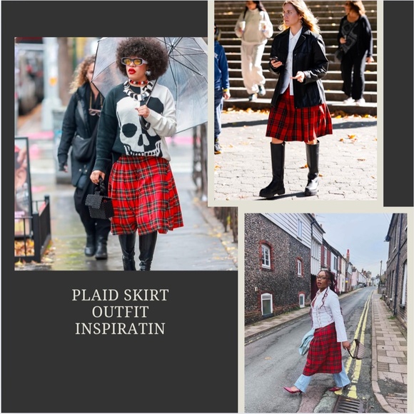 John Morrison Kilt Tartan Plaid Skirt Wool Pleated Made in Scotland UK/14  US/S - Picture 2 of 16